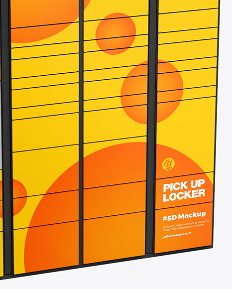 Pick Up Locker Mockup