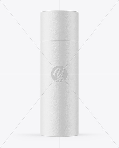 Textured Paper Tube Mockup