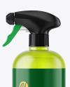 Frosted Color Plastic Spray Bottle Mockup Frosted Color Plastic Spray Bottle Mockup