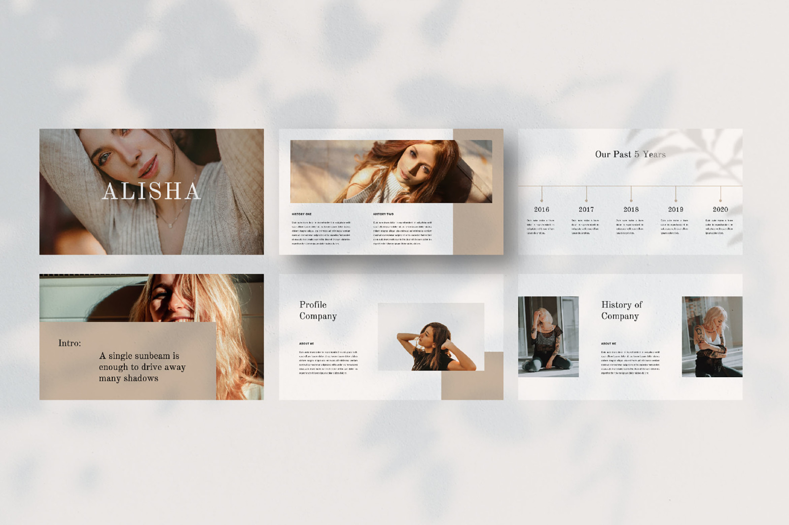 ALISHA - Keynote Template