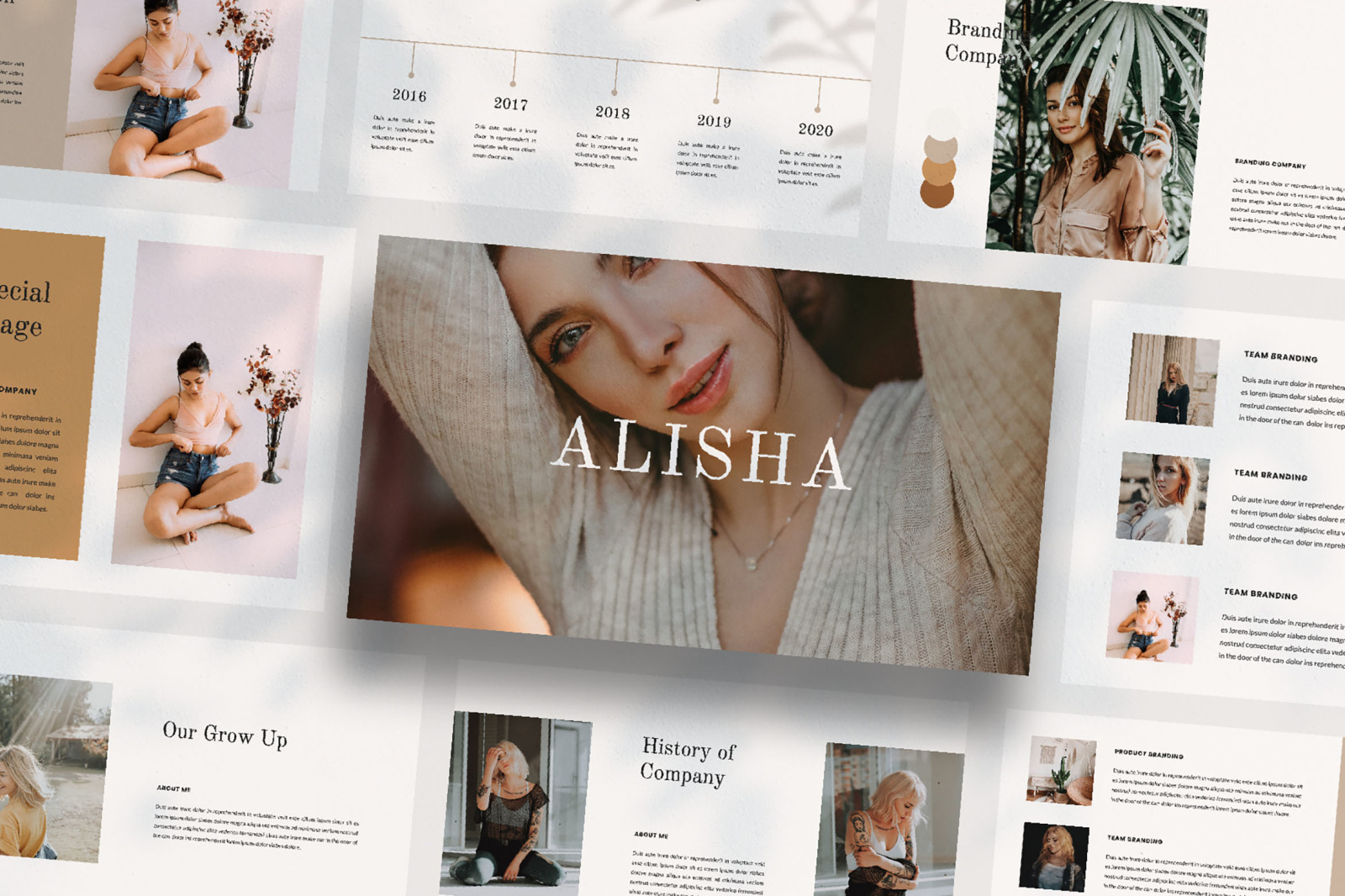 ALISHA - Google Slide Template ALISHA - Google Slide Template