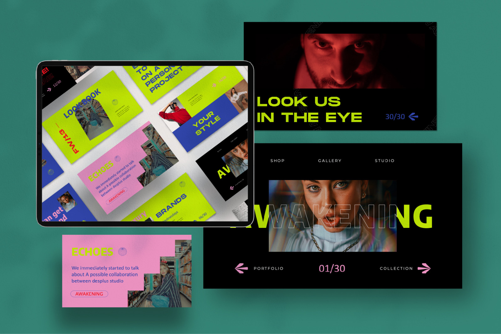 AWAKENING - Google Slide Template AWAKENING - Google Slide Template