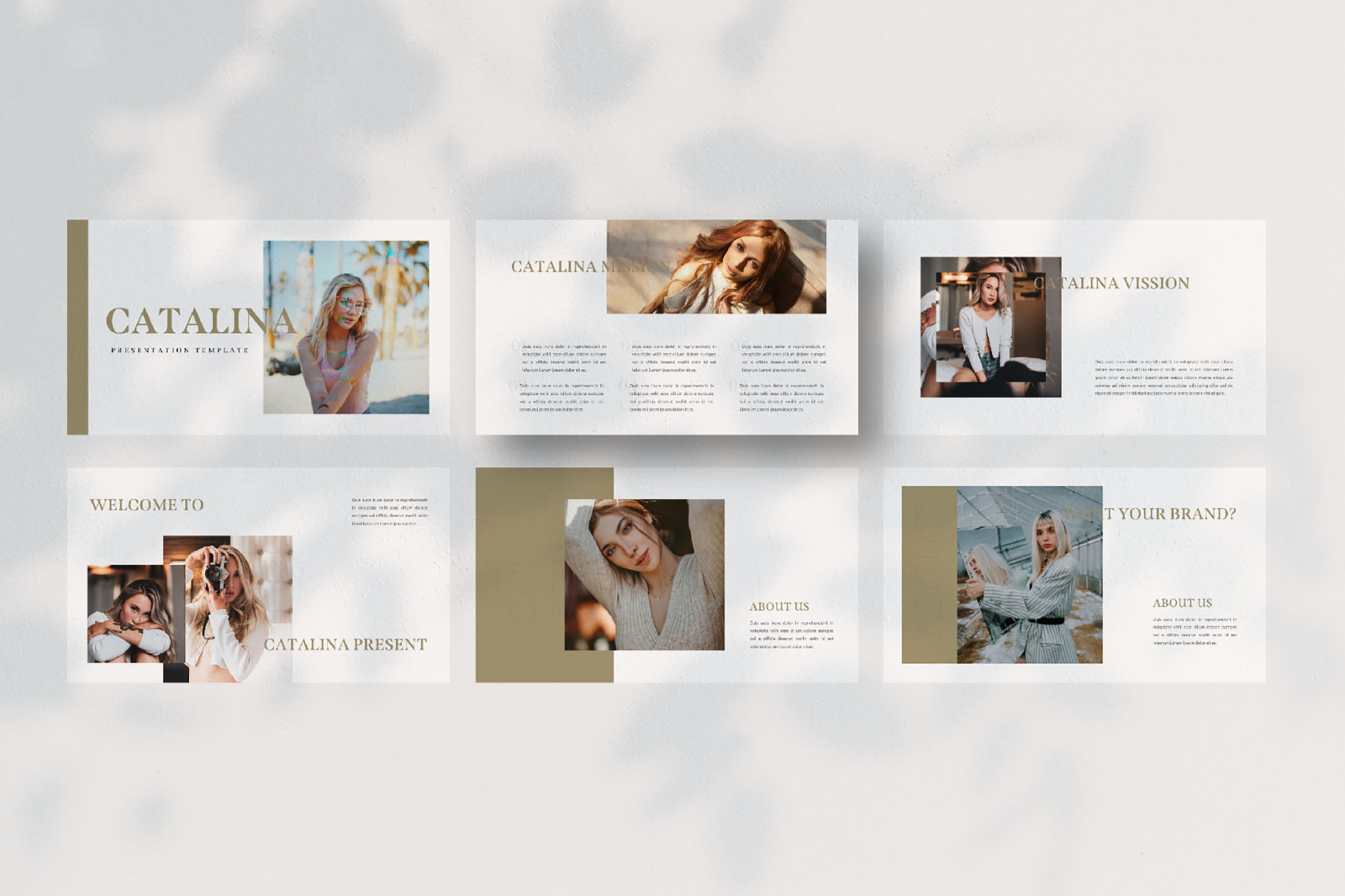 CATALINA - Google Slide Template CATALINA - Google Slide Template