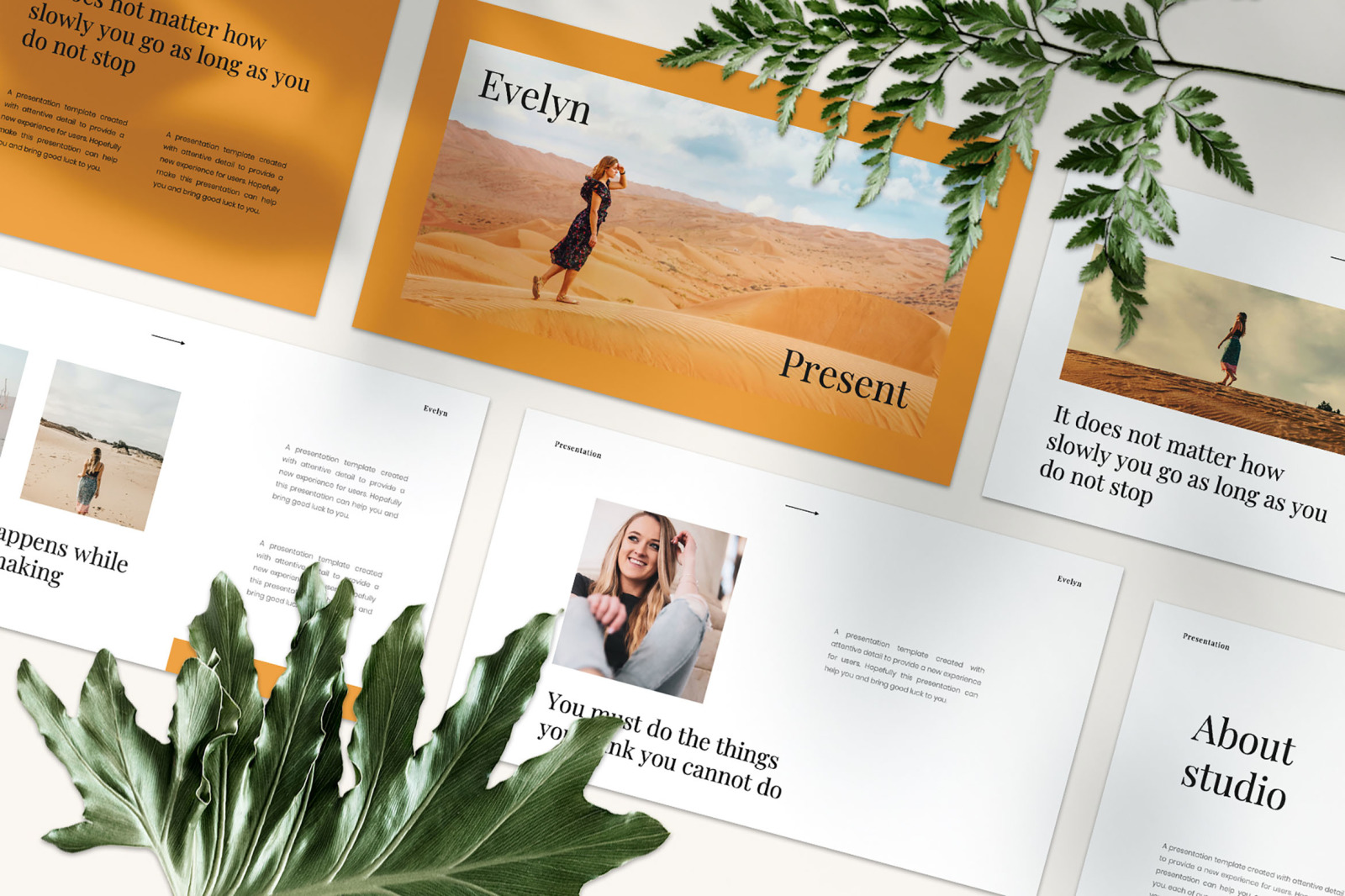 Evelyn - Powerpoint Template