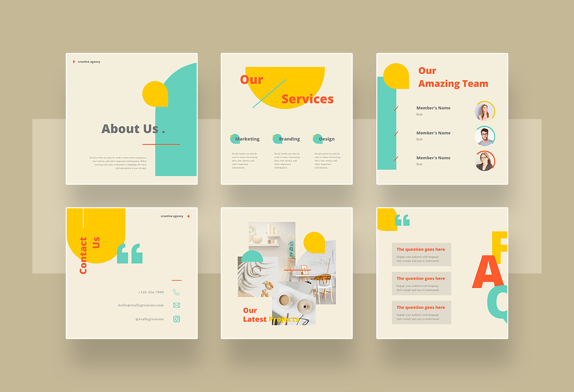 Creative Agency Instagram Canva Creative Agency Instagram Canva
