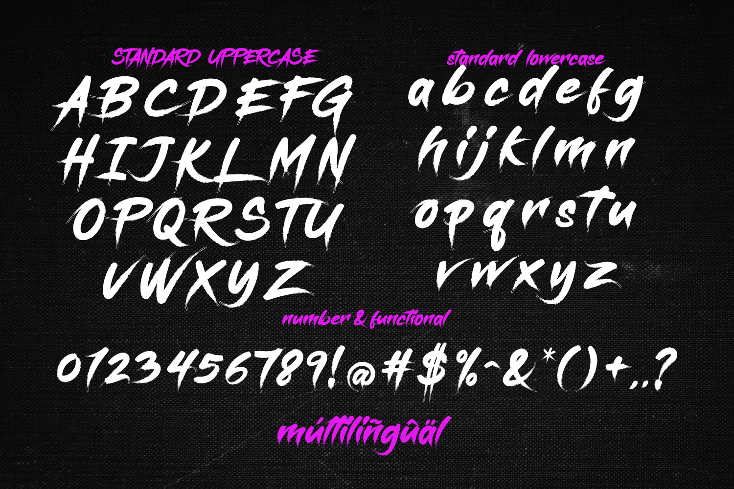 Gisbon - Brush Typeface Gisbon - Brush Typeface