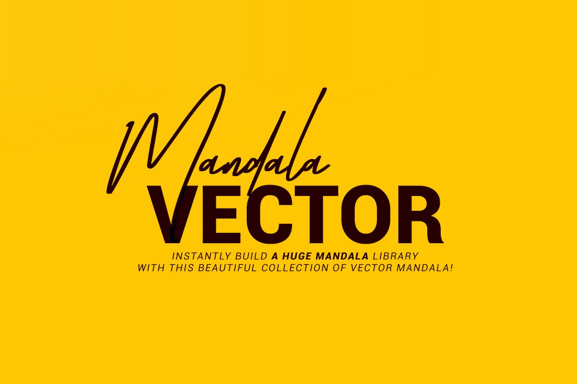 Collection of 500 Vector Mandalas Collection of 500 Vector Mandalas