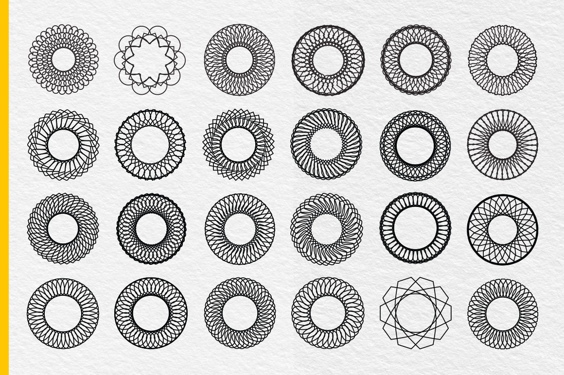 Collection of 500 Vector Mandalas Collection of 500 Vector Mandalas