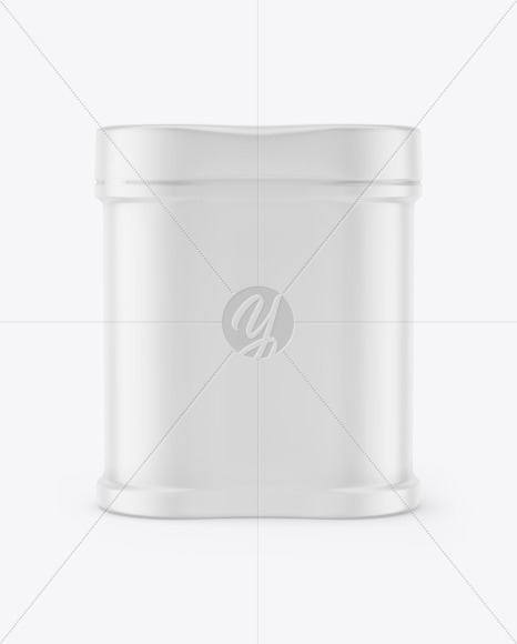 Two Spice Jars w/ Matte Shrink Sleeve Mockup