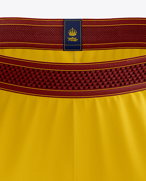 Men’s Soccer Shorts mockup (Front View)