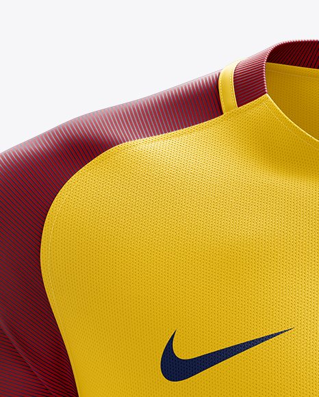 Men’s Soccer Jersey mockup (Front View)