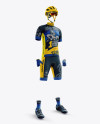 Men’s Full Cycling Kit mockup (Hero Shot)