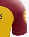 Men’s Soccer Jersey mockup (Back View)