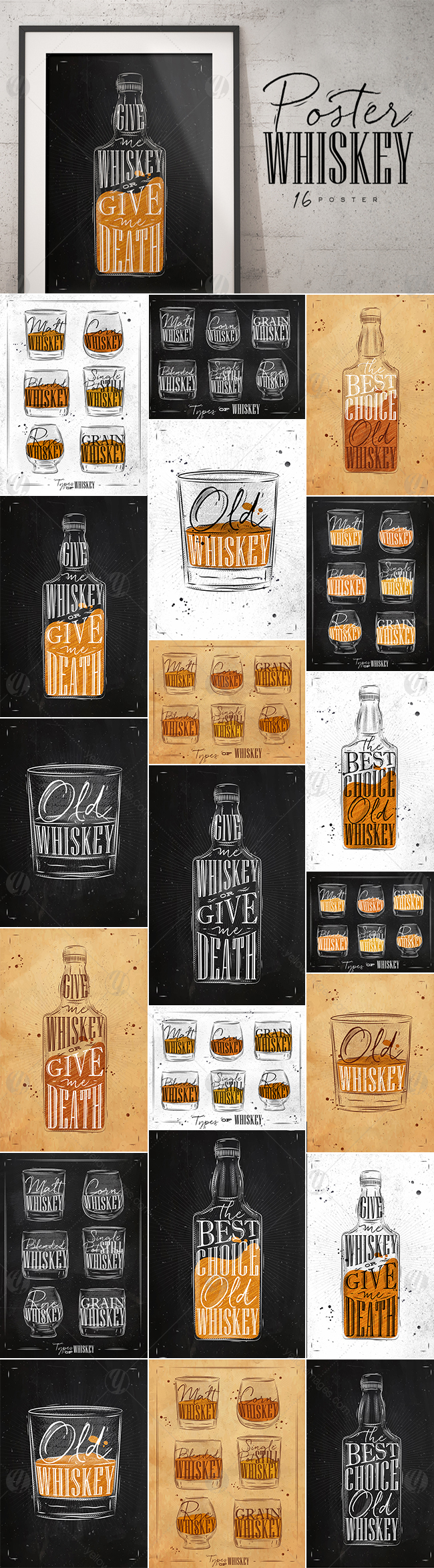 Poster Whiskey