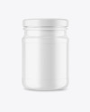 Glossy Plastic Sauce Jar Mockup