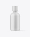 100ml Matte Bottle W/ Wooden Lid Mockup