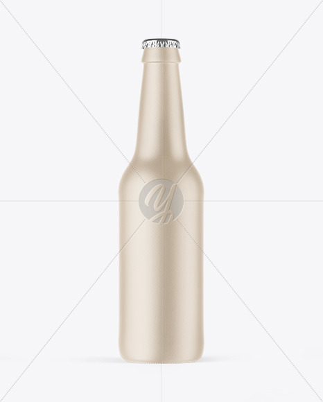 Ceramic Beer Bottle Mockup