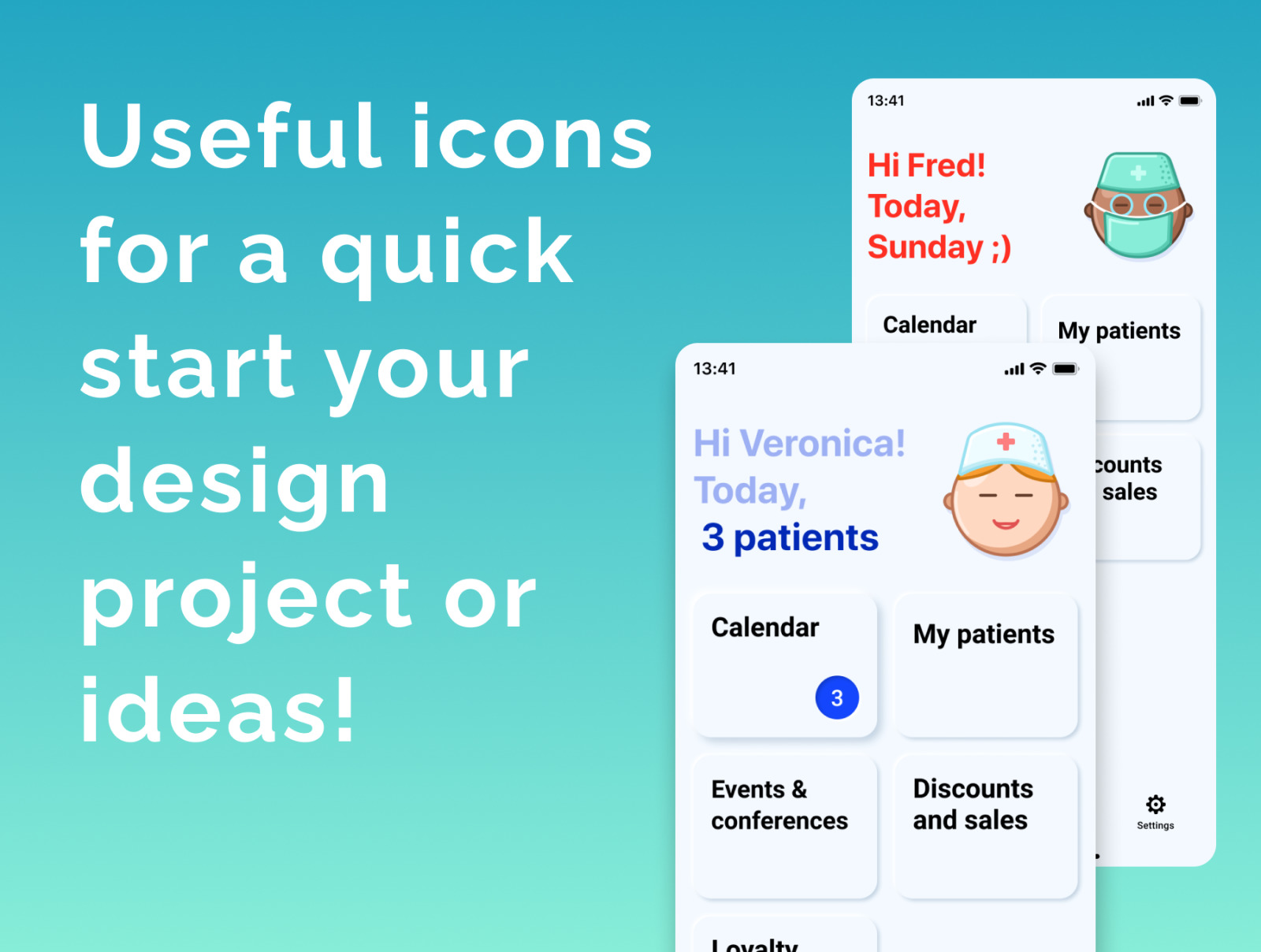 Medical &amp; Healthcare Icons Set