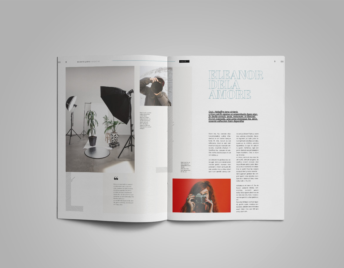 Begrone &amp; Kraz | Magazine Template