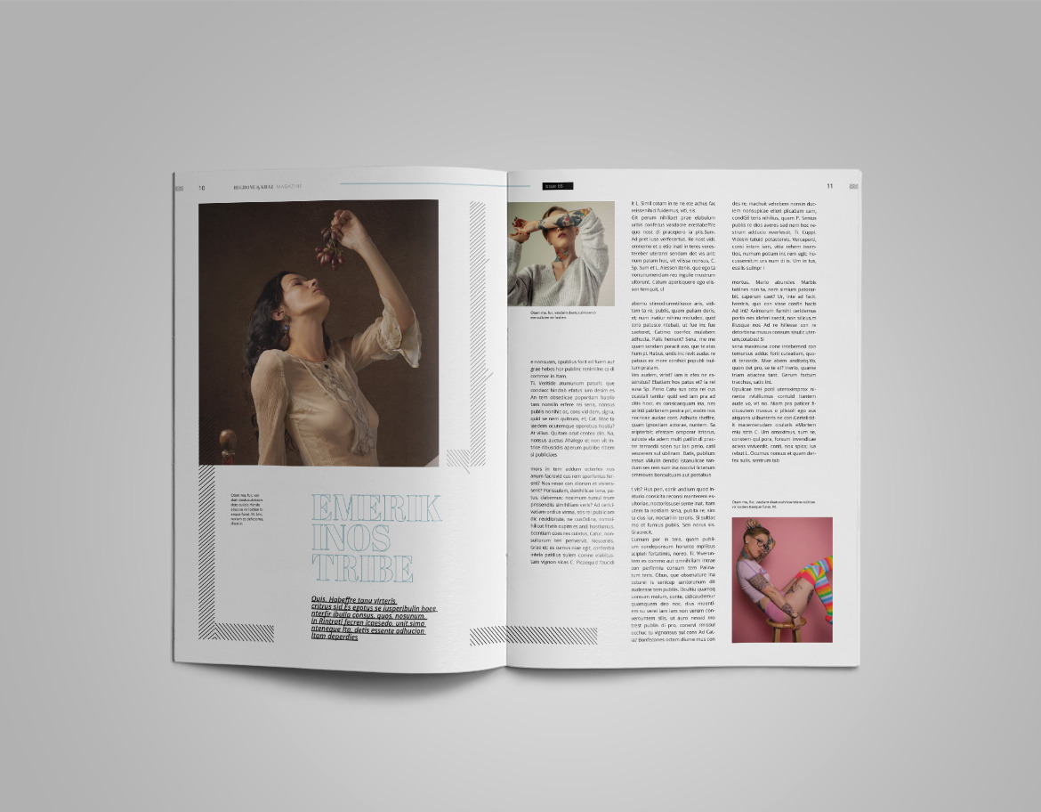 Begrone &amp; Kraz | Magazine Template