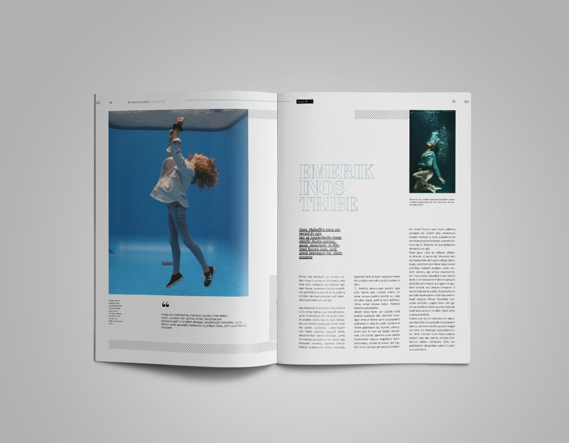 Begrone &amp; Kraz | Magazine Template