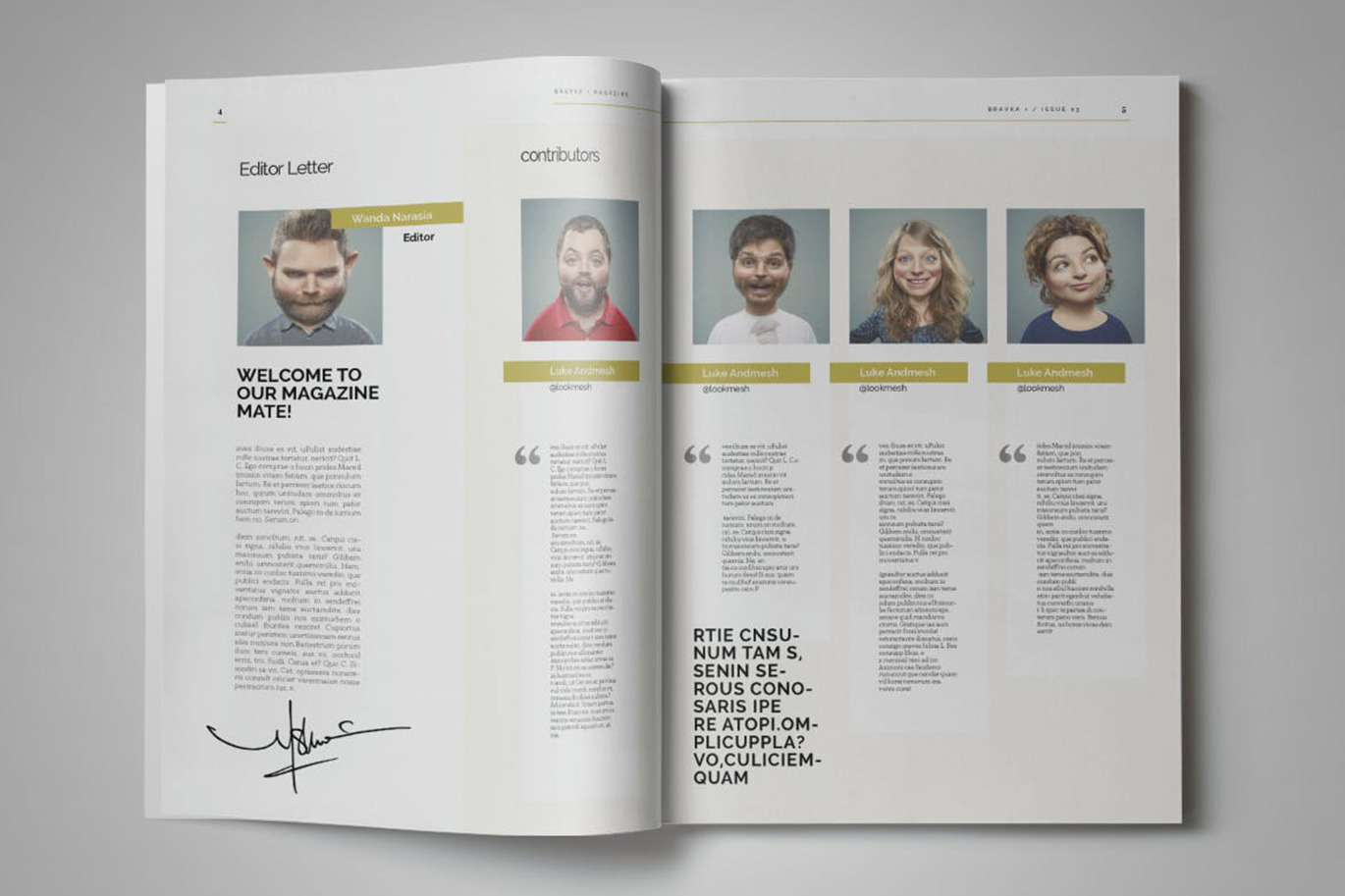 Bravka+ | magazine Template