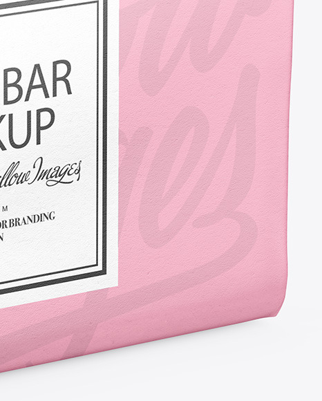 Paper Soap Bar Package Mockup