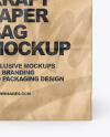 Kraft Paper Bag Mockup