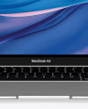 MacBook Air Space Gray Mockup