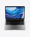 MacBook Air Space Gray Mockup