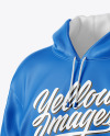 Hoodie Mockup - Half Side View