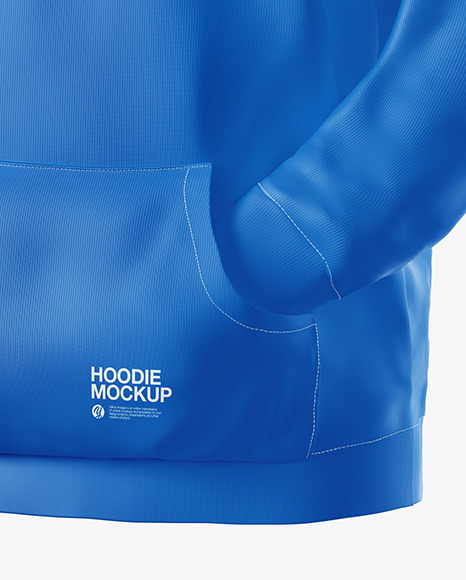 Hoodie Mockup - Half Side View