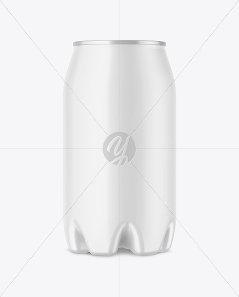 Matte PET Can Mockup