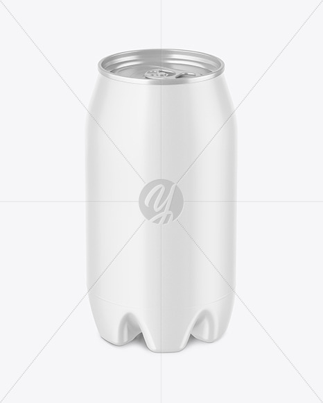 Matte PET Can Mockup