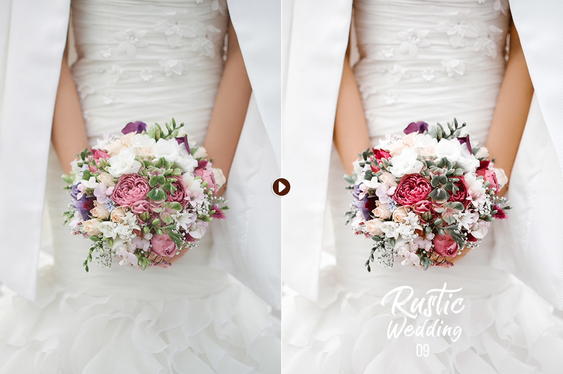 50 Rustic Wedding Presets