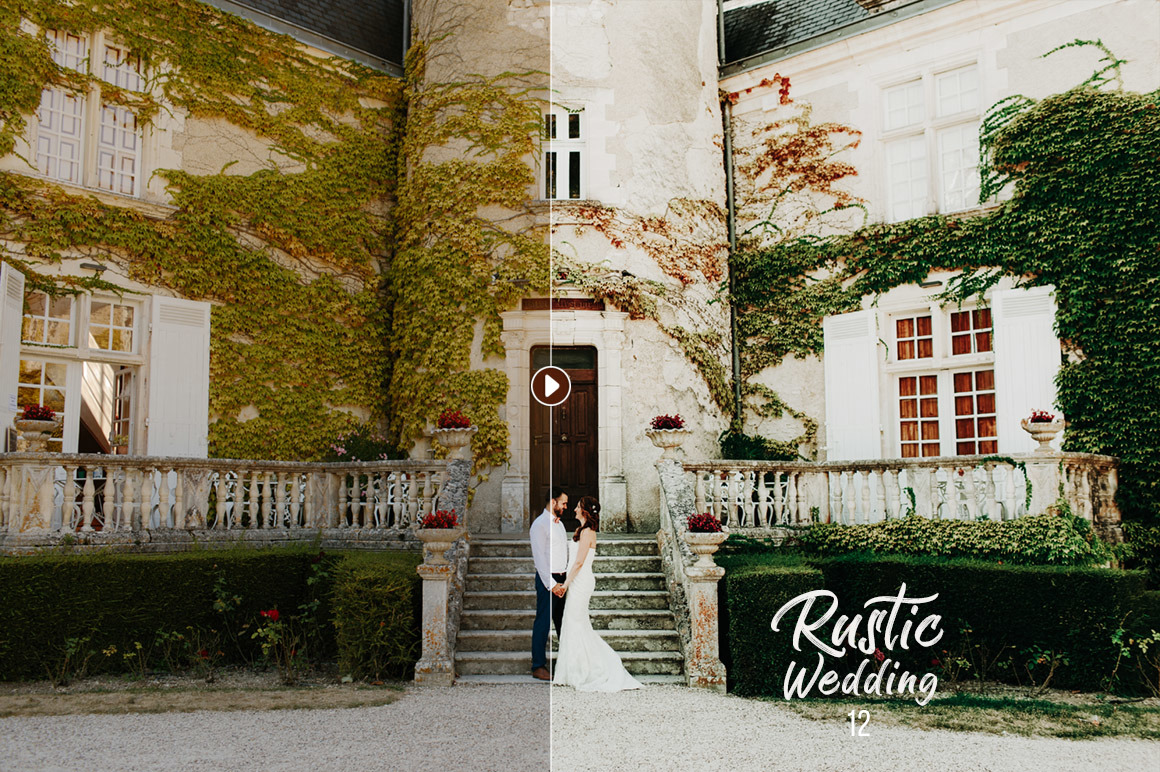 50 Rustic Wedding Presets