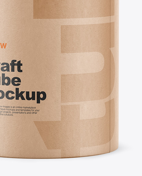 Kraft Tube Mockup