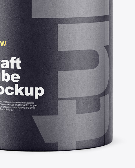 Kraft Tube Mockup