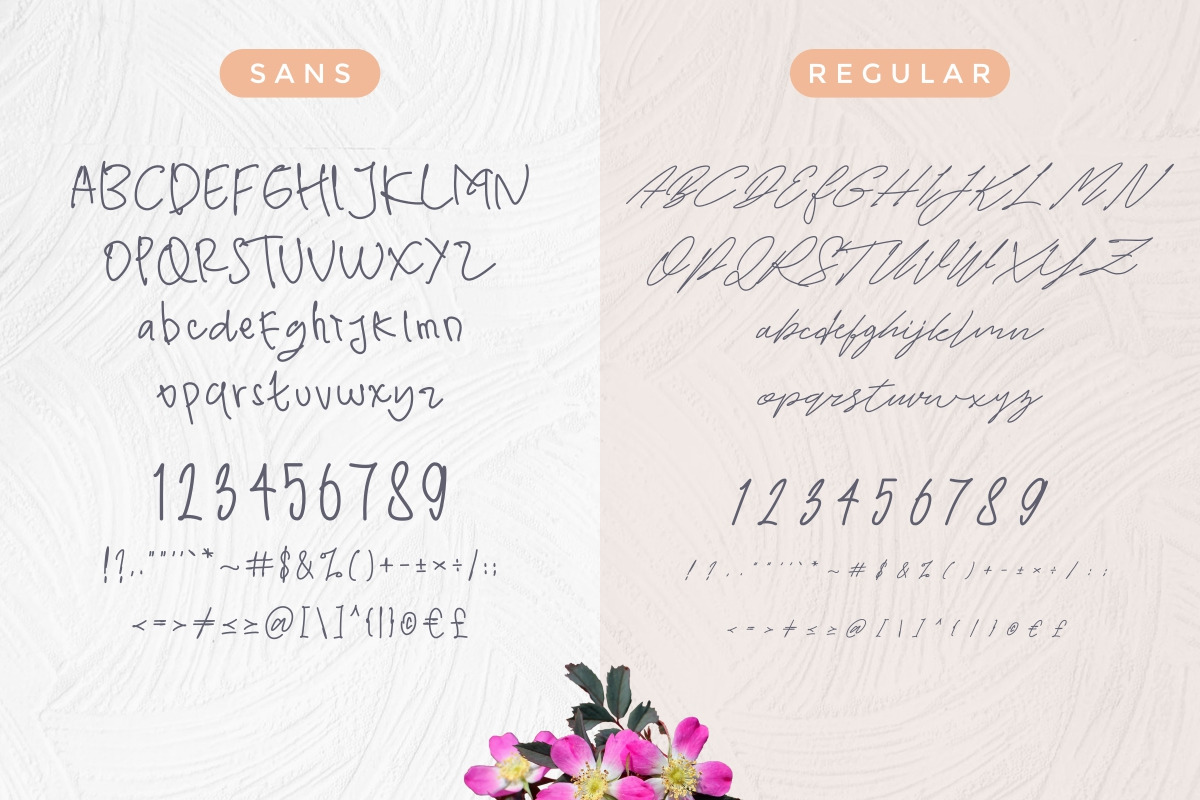 WhiteHoney Font Duo