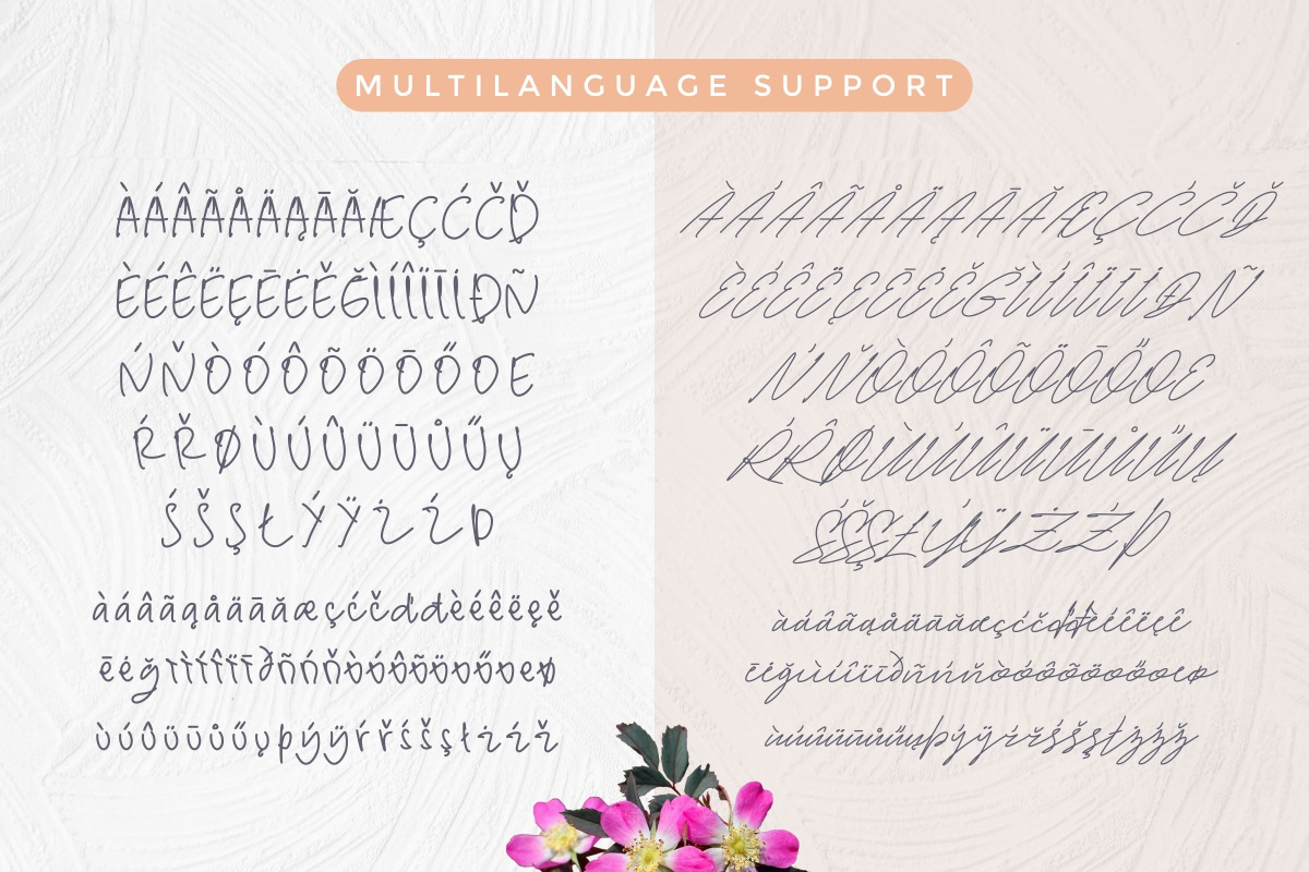 WhiteHoney Font Duo