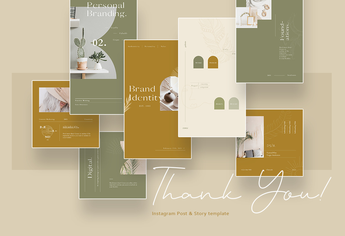 Minimalist Brand Strategy Canva