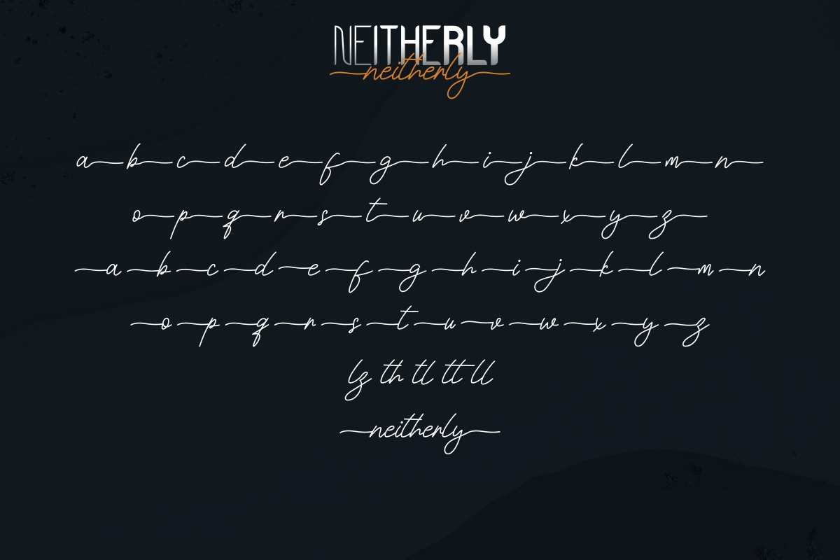 Neitherly Font Duo