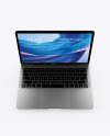 MacBook Air Space Gray Mockup