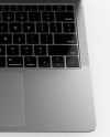 MacBook Air Space Gray Mockup