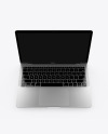 MacBook Air Silver Mockup