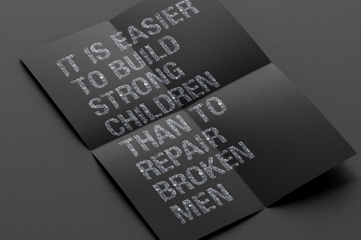 Nuts And Bolts Font Nuts And Bolts Font