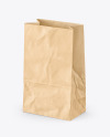 Kraft Paper Bag Mockup