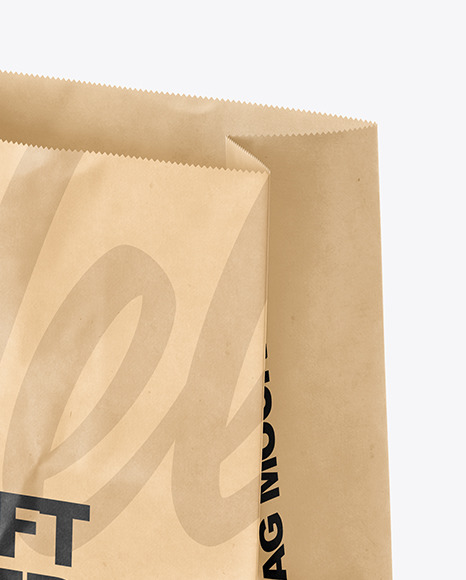 Kraft Paper Bag Mockup