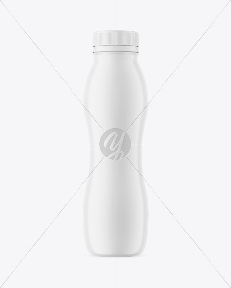 Matte Plastic Bottle Mockup