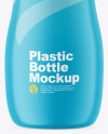 Matte Plastic Bottle Mockup